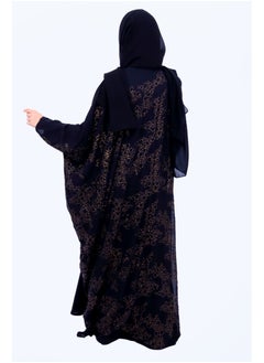 اكسا عباية AIK6057 اسود  - Image 4