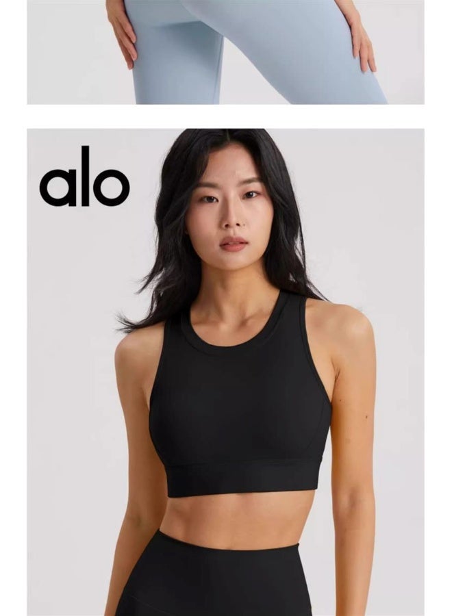 alo Alo High-Intensity Shockproof Yoga Bra with Beautiful Back Design  - Image 2