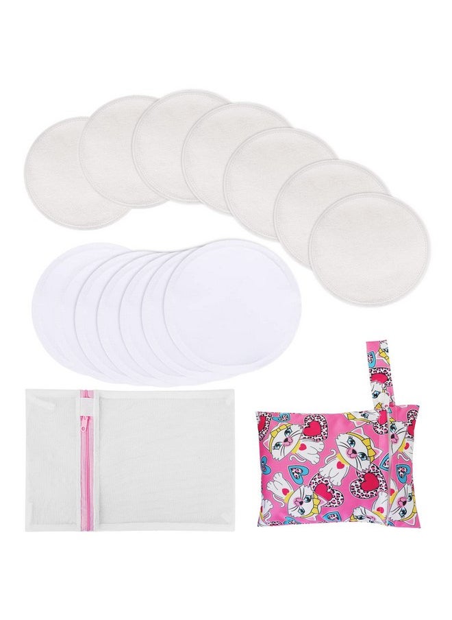 PHOGARY 14PCS Washable Nursing Pads, Reusable Organic Bamboo Breast Pads with Laundry Bag and Storage Bag for Breastfeeding Mothers (3.93 inch) - pzsku/ZF7D052BD619C4DBC137BZ/45/_/1737031177/8cf6ba3e-2622-42d2-bafa-9e44d04fe3ae