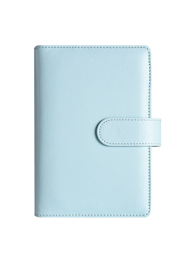 Start A6 Binder Creative Notebook Zipper Bag Macaron Pu Leather Loose-leaf Book Cash Budget Hand Book - Image 1