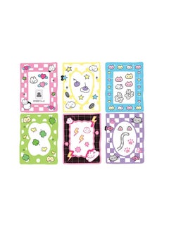Super popular cartoon style Border 2 graffiti style stickers hand account Journal stickers ins high-looking hot-selling goo card easy to matchVertical frame 3 Vertical frame 3