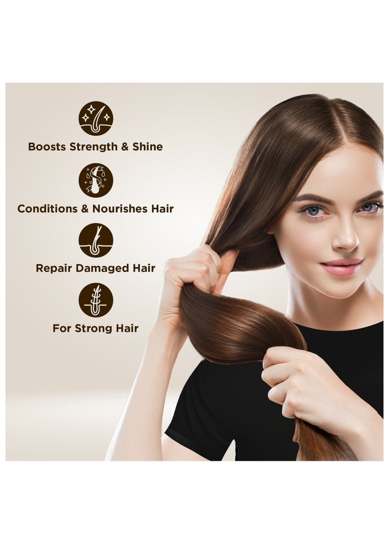 Nisha Egg Protein Conditioner For Strong & Smooth Hair, Men and Women, All Hair Types - Image 2