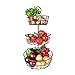 REGAL TRUNK CO Regal Trunk & Co. 3 Tier Fruit Basket - French Country Wire Basket by  | Three Tier Fruit Basket Stand for Storing &  - Image 2