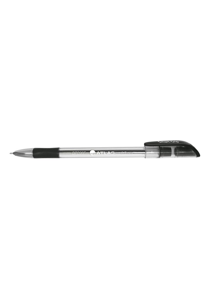 ATLAS 10-Piece Smart Grip Ball Pen Fine Tip Black Ink  - Image 2