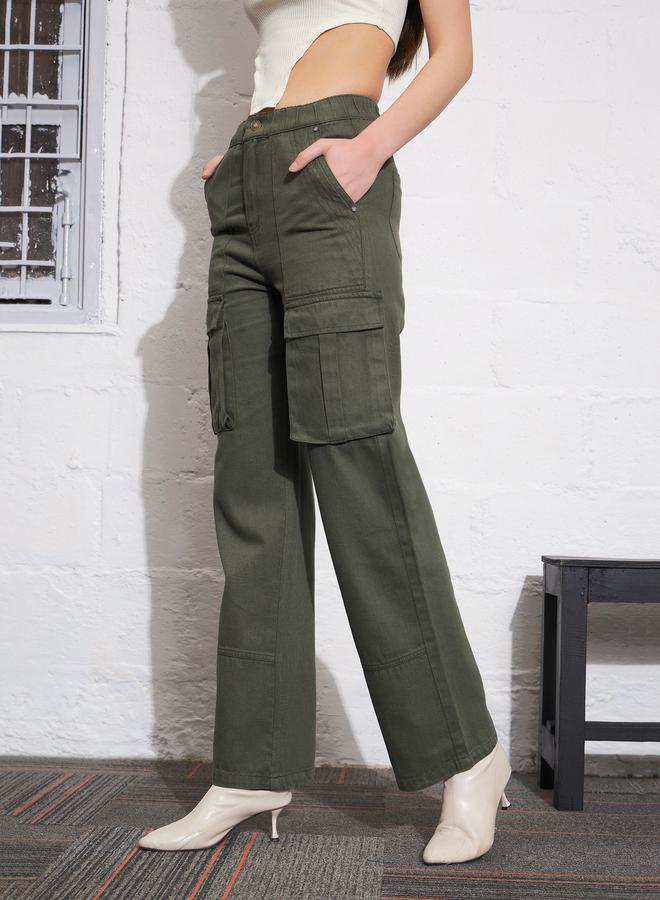 SASSAFRAS SASSAFRAS High Rise Box Pocket Cargo Jeans - Image 3