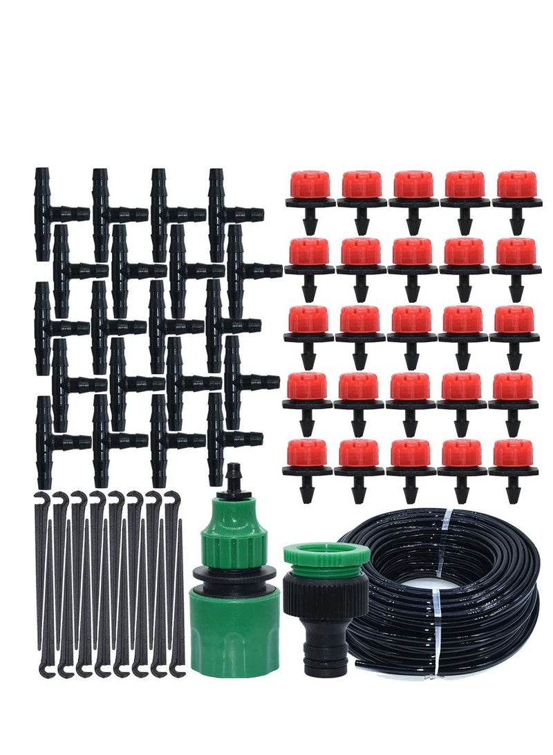 Soofam Brass spray nozzle tip, 10 PCS High Pressure Misting Nozzles with 8 inch Hose, 360° Adjustable Rotation for Outdoor Cooling System, Durable Lawn Humidification Sprayer Tips - Image 1