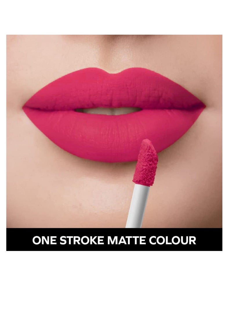 Seven Seas Seven Seas Ultra Smooth Matte Liquid Lipstick Smooth Lip Color Weightless Finish Long Lasting Matte Liquid Lipstick for Women Cardinal  - Image 3
