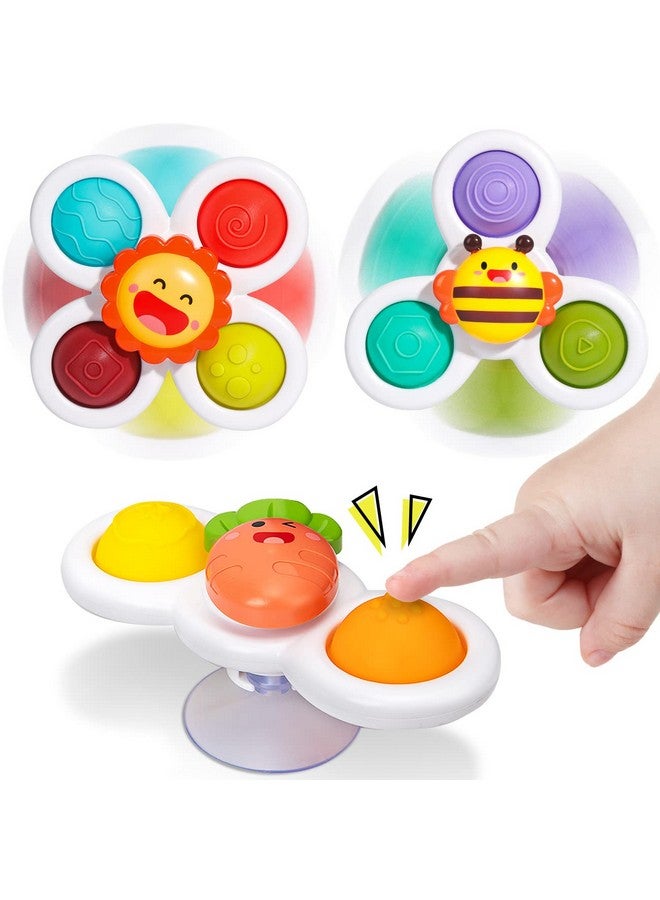 نارو ألعاب شفط كأس الدوار لهدايا الصبي البالغ من العمر سنة واحدة، ألعاب حمام الطفل الدوارة من 6 إلى 12 18 شهرًا، هدايا عيد الميلاد لعيد الميلاد للفتيات في عمر سنة واحدة ألعاب حسية للسفر للأطفال الصغار 1 3 - Image 1