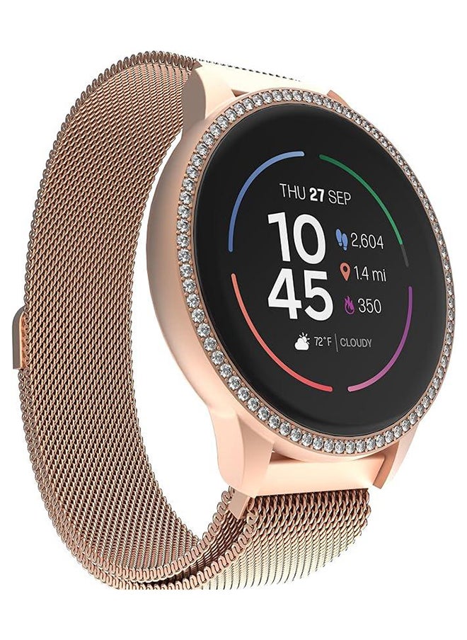 iTouch - New Sport 4 Series Smartwatch Rosegold Case Rosegold Mesh Bracelet - Image 1
