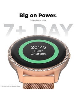 iTouch New Sport 4 Series Smartwatch Rosegold Case Rosegold Mesh Bracelet  - Image 5