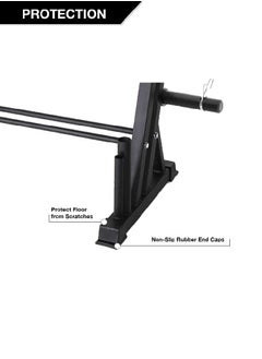 Yalla HomeGym Multifunctional Super Storage Rack Stand Weights Storage Rack for Dumbbells  Kettlebells Olympic Weight Plates And Olympic Barbells  - Image 4
