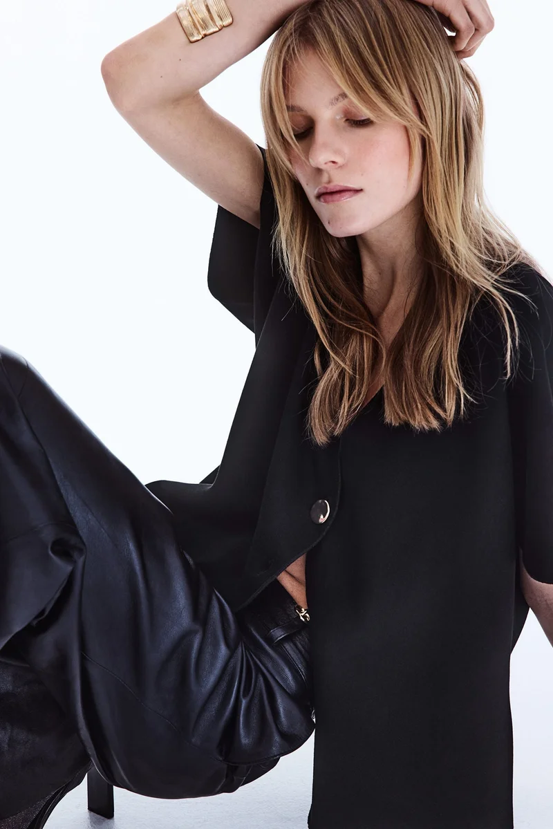 H&M Button-front top