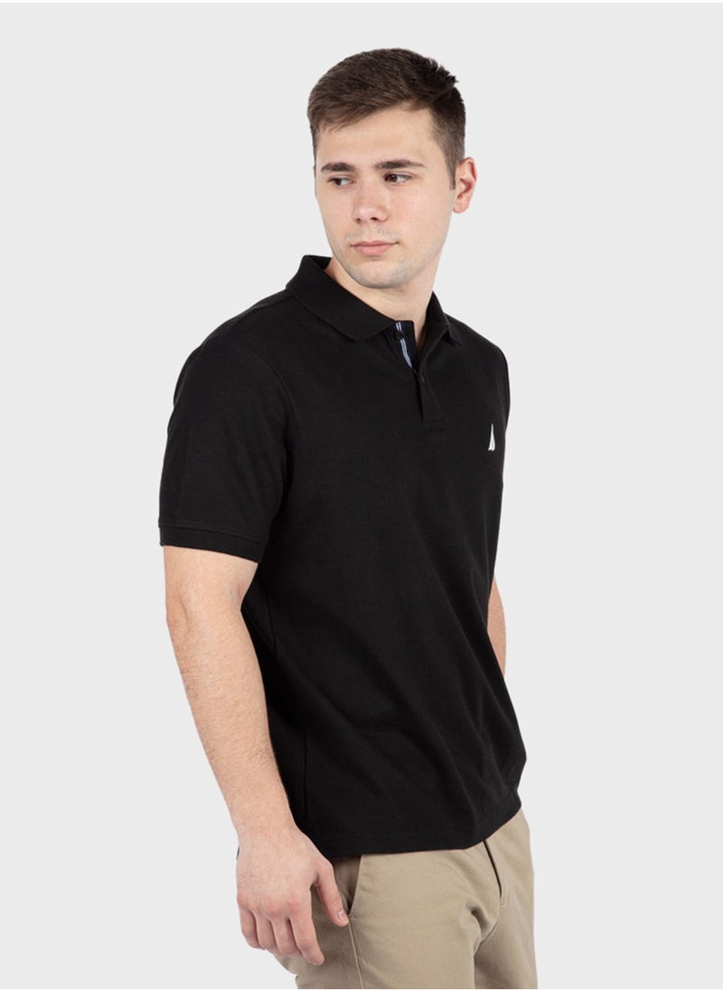 NAUTICA Essential Regular Fit Premium Cotton Logo Polo Shirt  - Image 2