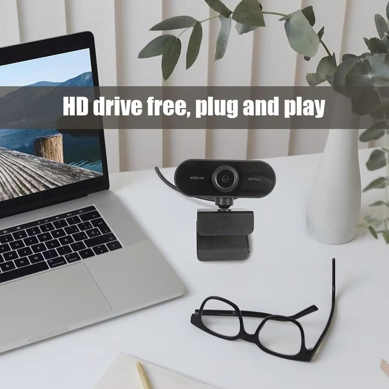 High Claritys 2K 1080P 720P 480P Computer Webcam with Noise Cancelling Microphones for Online Education and Remote Work Wide Angled Lens Webcam - Image 2