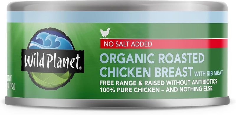 Wild Planet Organic Roasted Chicken Breast - Pack of 12 - Image 2