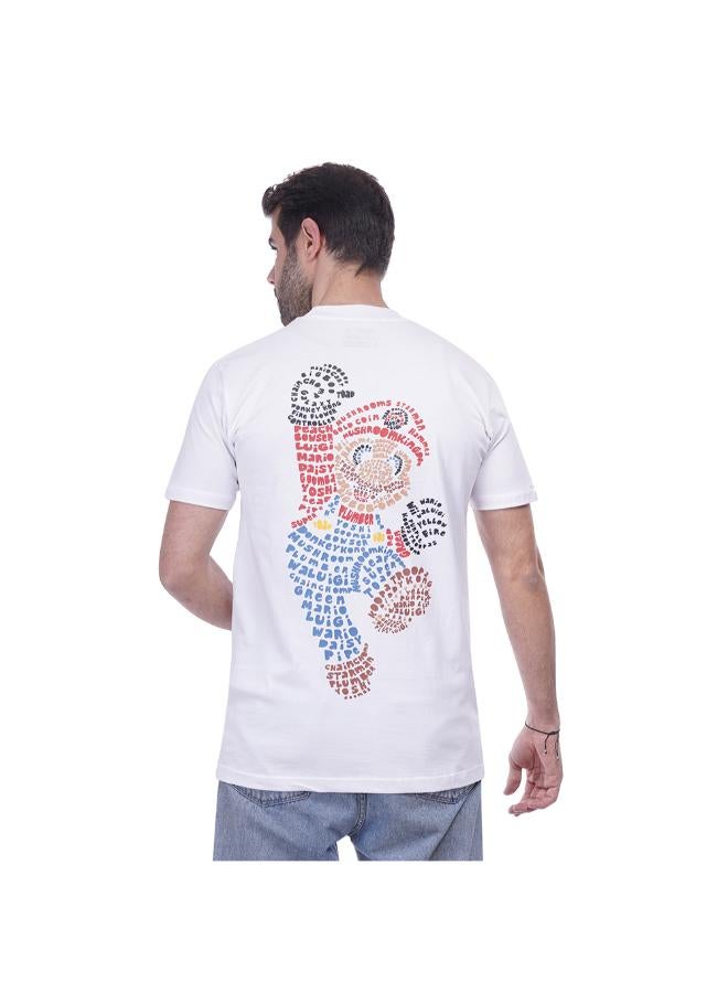 Coup Coup Men Printed Single Jersey T-Shirt 1000735 L - White  - Image 2