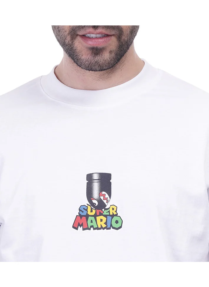 Coup Coup - Super Mario Printed Loose Fit T-Shirt