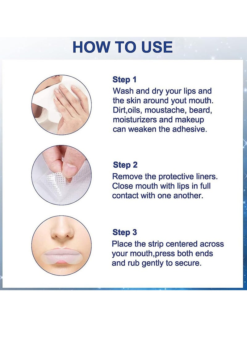 Generic Lip Sleep Strips,  Anti Snoring Mouth Tape, Sleep Stop Snoring Breathing Patch Suitable for Improving Sleep and Relieving Snoring (90PCS)  - Image 3