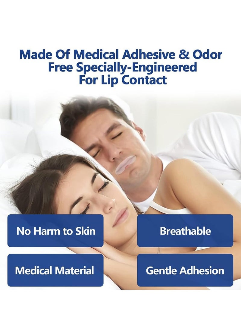 Generic Lip Sleep Strips,  Anti Snoring Mouth Tape, Sleep Stop Snoring Breathing Patch Suitable for Improving Sleep and Relieving Snoring (90PCS)  - Image 4