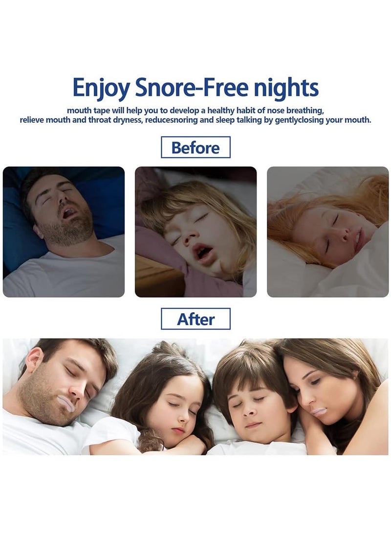 Generic Lip Sleep Strips,  Anti Snoring Mouth Tape, Sleep Stop Snoring Breathing Patch Suitable for Improving Sleep and Relieving Snoring (90PCS)  - Image 5