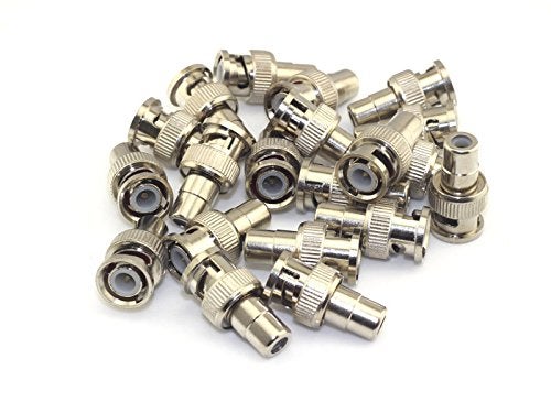 RuiLing 10 Pack RCA Female Plug to BNC Male Jack Adapters Coaxial Connector for CCTV Video - Image 4