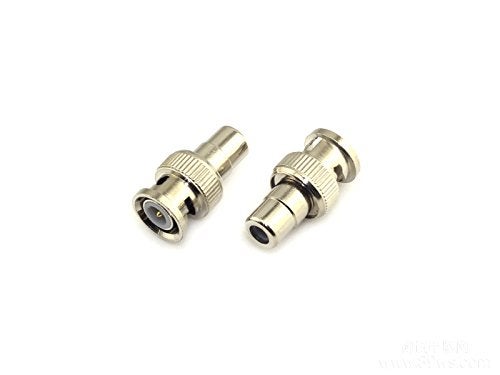 RuiLing 10 Pack RCA Female Plug to BNC Male Jack Adapters Coaxial Connector for CCTV Video - Image 3