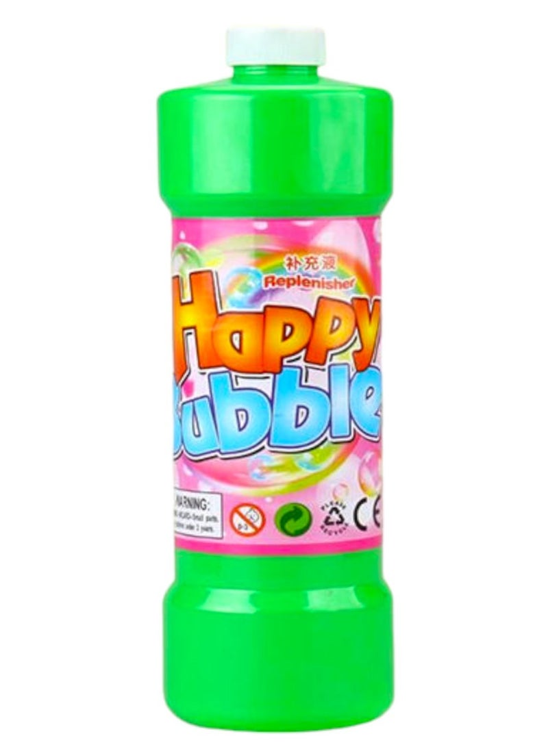 Non-toxic Liquid Bubble Water Bottle With a Capacity of 1 liter for all Types of Bubble guns