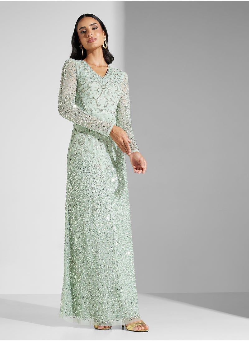 Amelia Rose Embellished Dress  - Image 4