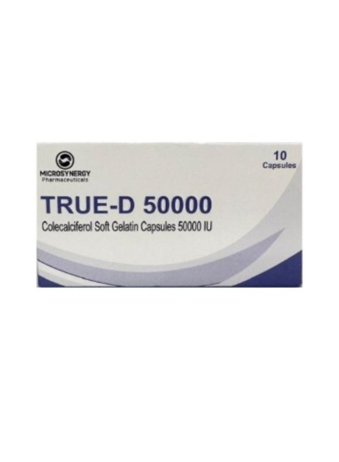 True-D 50000IU Capsule 10S