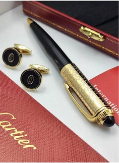 New Cartiax pen and cufflink, latest version, first class