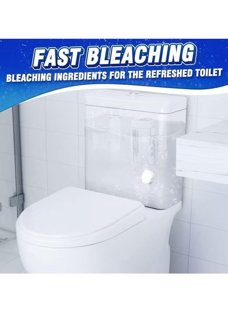 إيلهو جهاز تنظيف صحن المرحاض، جهاز تنظيف صحن المرحاض التلقائي مع المبيض، جهاز تنظيف خزان المرحاض الدائم مع تكنولوجيا الإفراج المستدام، جهاز تنظيف المرحاض المنزلي مع سهولة التشغيل - 12 حزمة - Image 5