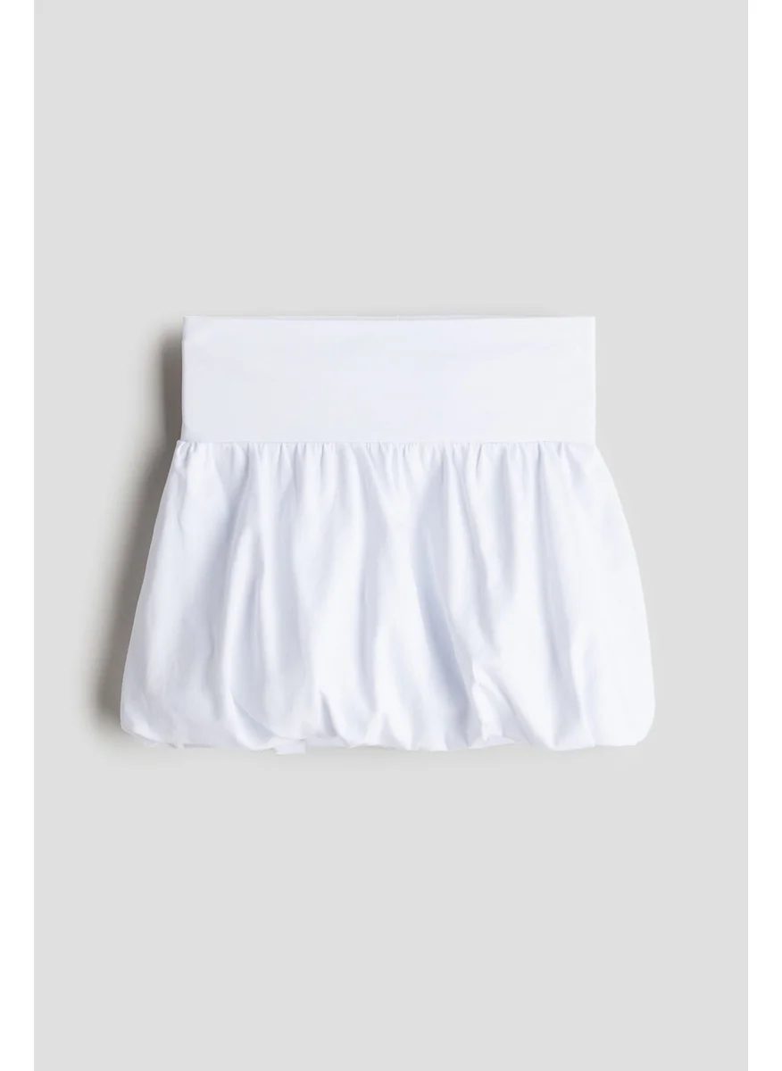 H&M Bubble-Hem Skirt