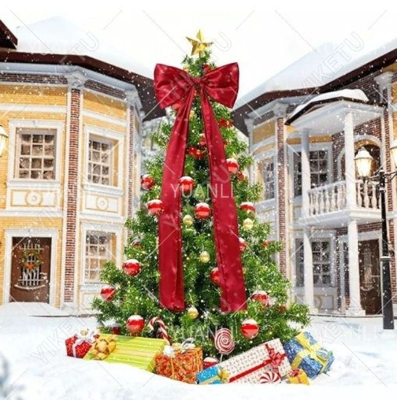 Wedding Decoration: Red Bow Decoration - Ideal For Arch Wall Window Layout Enhancement Party Decoration For Wedding Birthday Holiday Full Moon Celebration Venues - Image 2