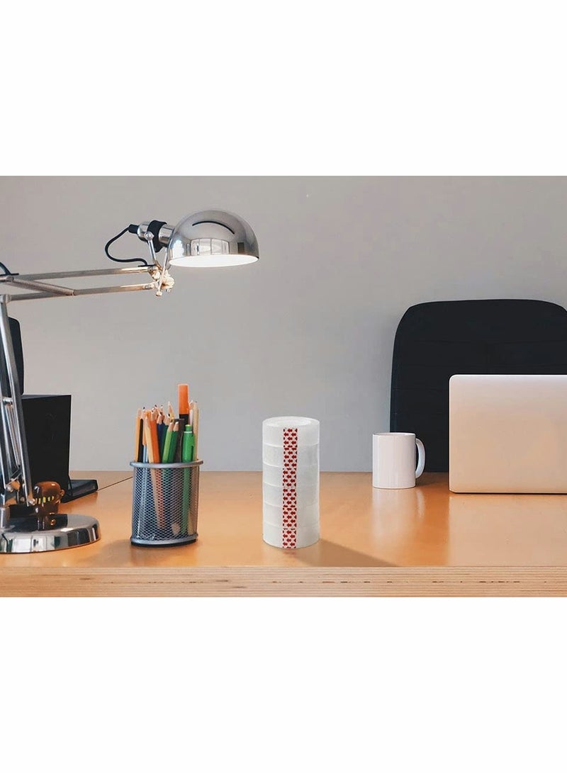 15 Rolls Clear Adhesive Tape 0.98 Inch Core Perfect for Office School and Home Use - Image 3