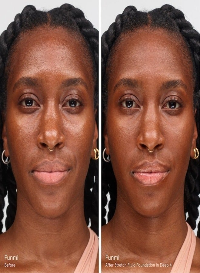 جلوسير كريم أساس سائل لامع - تغطية قابلة للبناء، ديب 4 - لون أساسي محايد 30 مل - Image 3