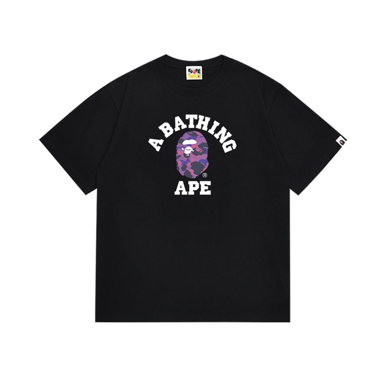 BAPE X Miami International Co-Branded Camouflage Unisex Short-Sleeve Sports T-Shirt - Trendy  Streetwear - Image 1