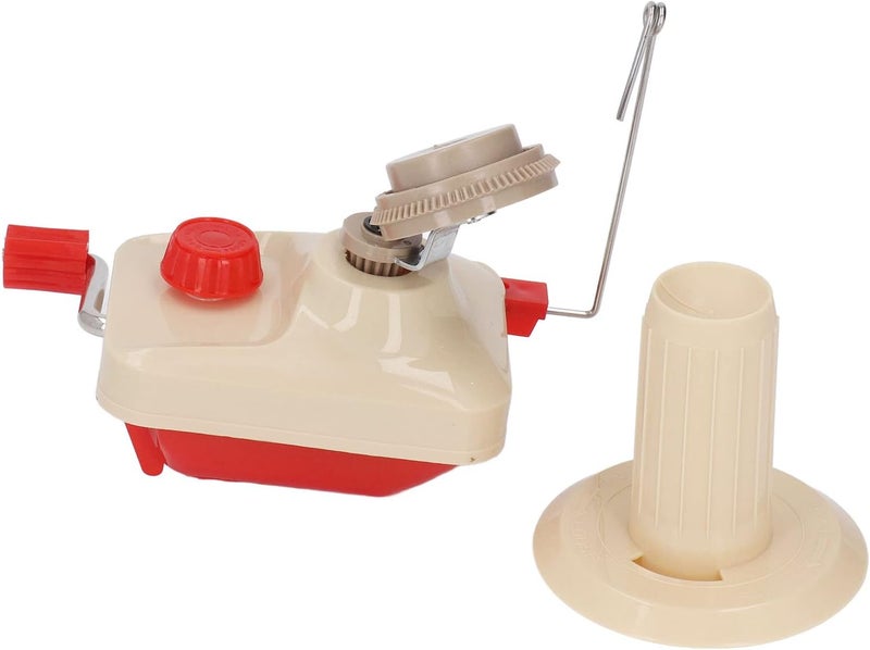 Yarn Winder for Crocheting, Yarn Ball Winder Set Hand Operated Yarn Spooler Winding Board Crochet Small Pin Plastic Needle Kit Yarn Spinner Universal for Household DIY Knitting - Image 3