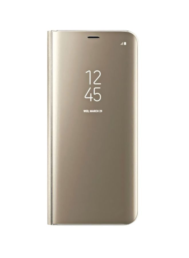 NIBEMINENT Protective Flip Cover For Samsung Galaxy Note 8 Gold - Image 1