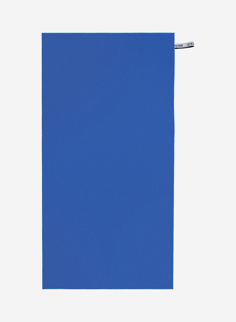 Joss Microfiber Absorbent Towel  Blue, One Size (140X70 Cm), Quick-Drying, No Creases, Convenient Hanging Loop, Perfect For Pool And Travel - Image 2