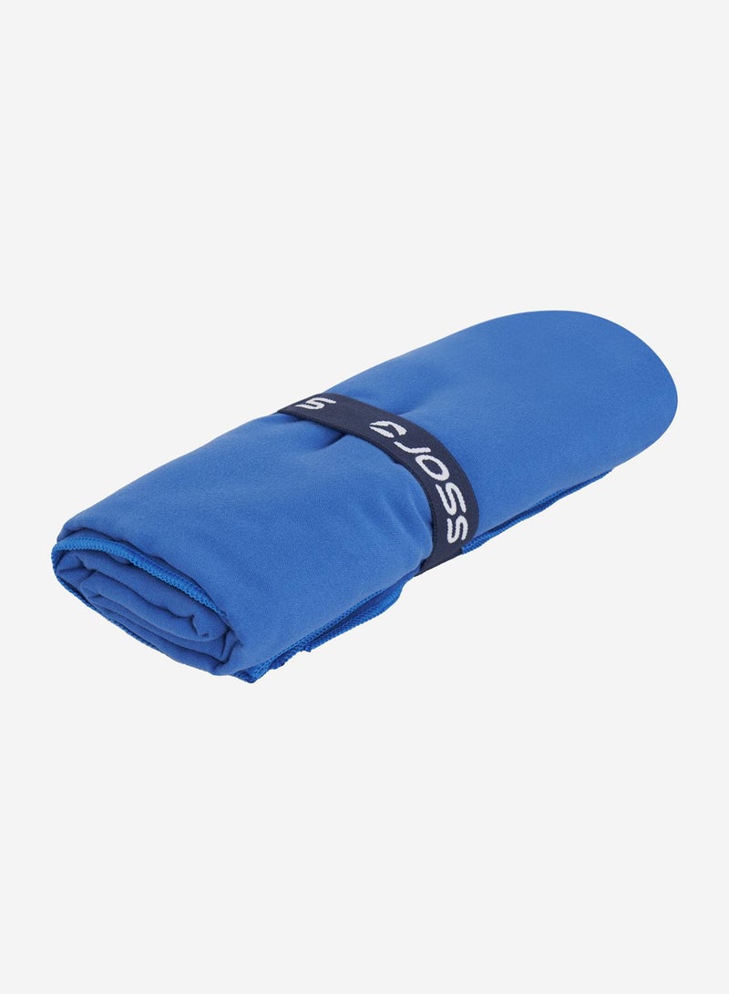 Joss Microfiber Absorbent Towel  Blue, One Size (140X70 Cm), Quick-Drying, No Creases, Convenient Hanging Loop, Perfect For Pool And Travel - Image 1