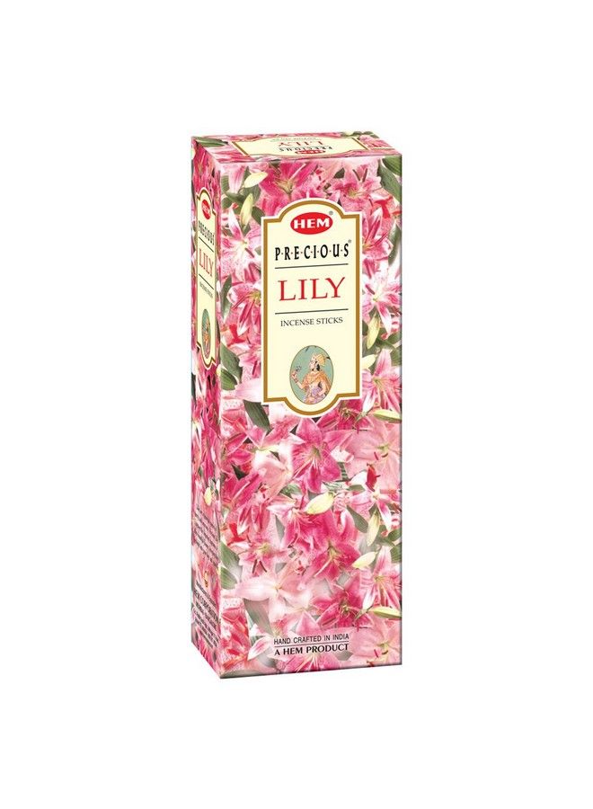 HEM Precious Lily Box Of Six 20 Stick Tubes Hem Incense - Image 2