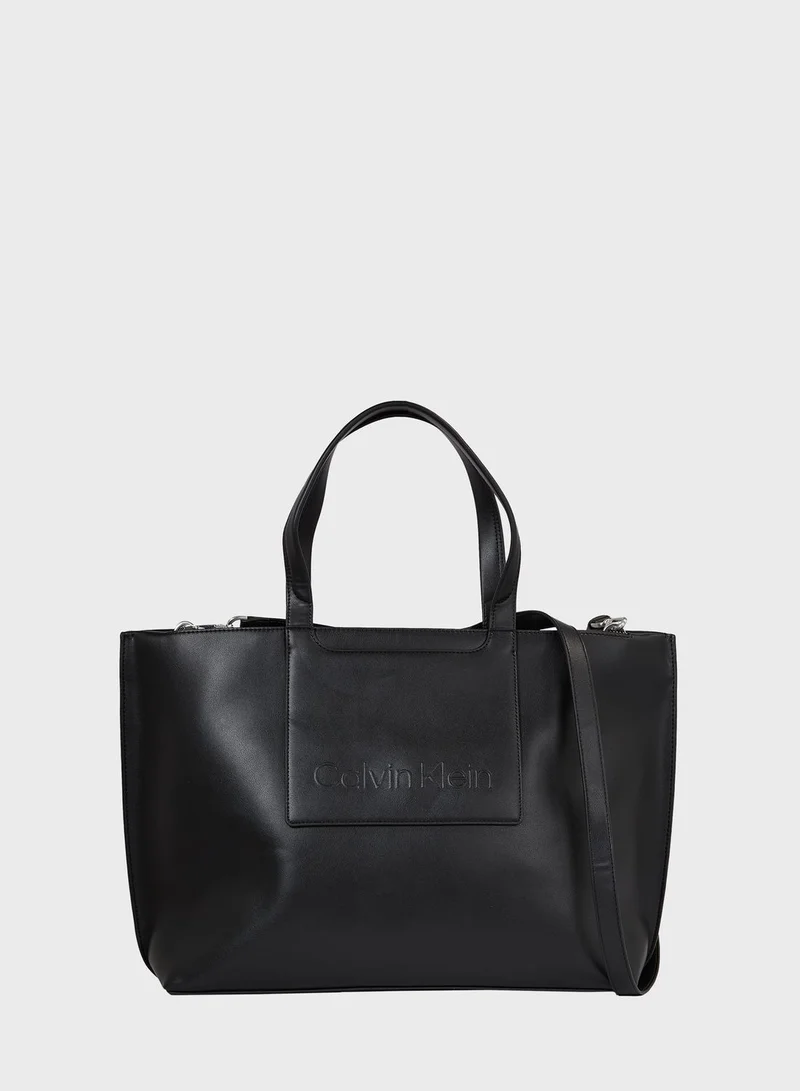 CALVIN KLEIN Top Handle Large Shopper Bag