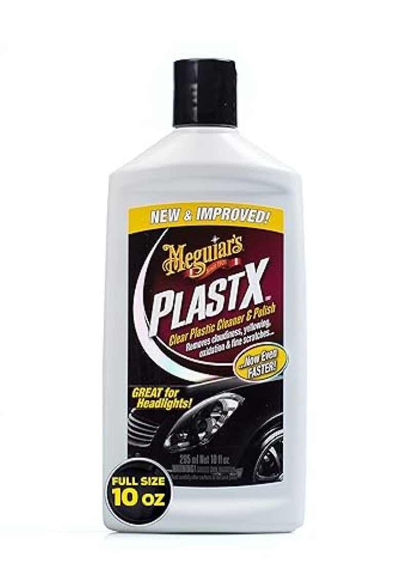 Meguiar's - PlastX Clear Plastic Cleaner & Polish - 10 Fluid Ounces - Image 1