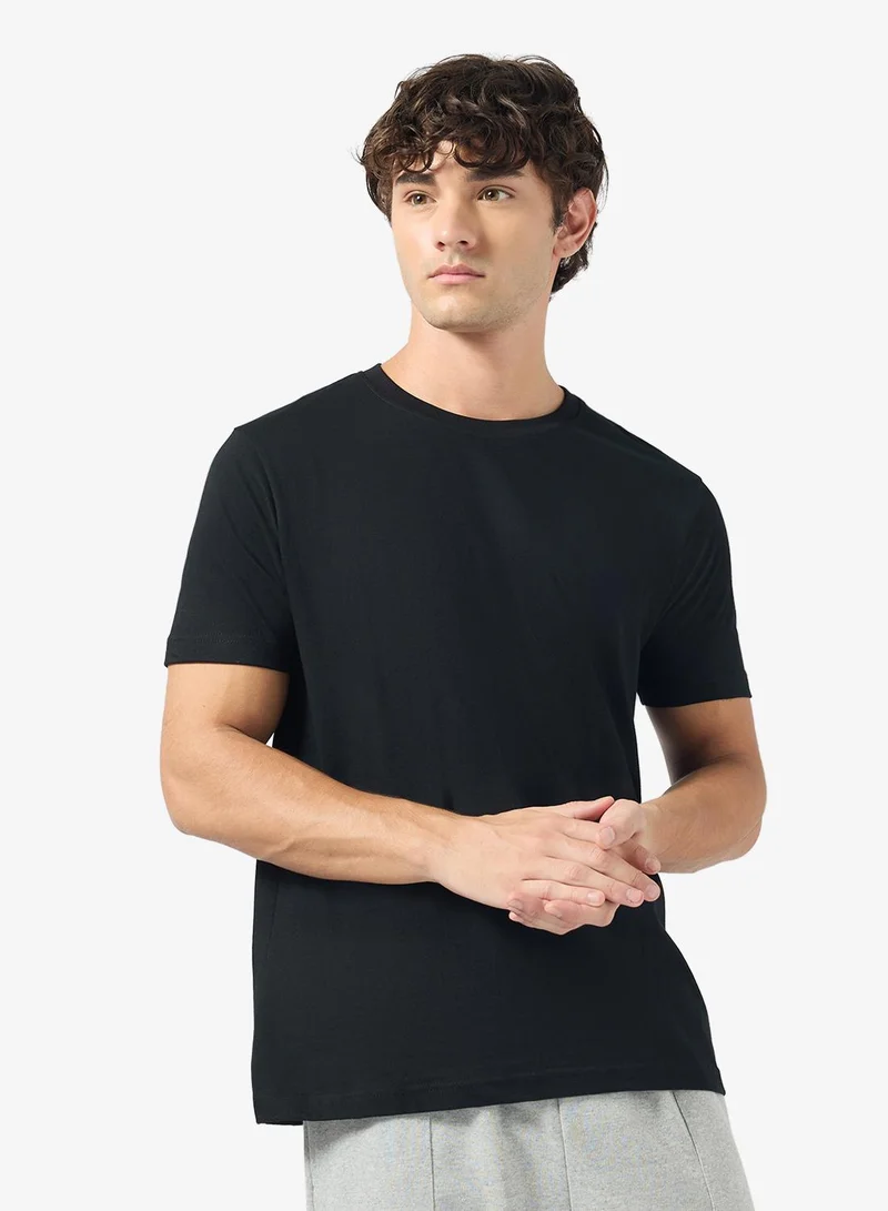 Seventy Five Basics Pack of 3 Round Neck T-Shirt