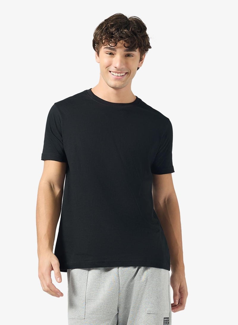 Seventy Five Basics Pack of 3 Round Neck T-Shirt - Image 2