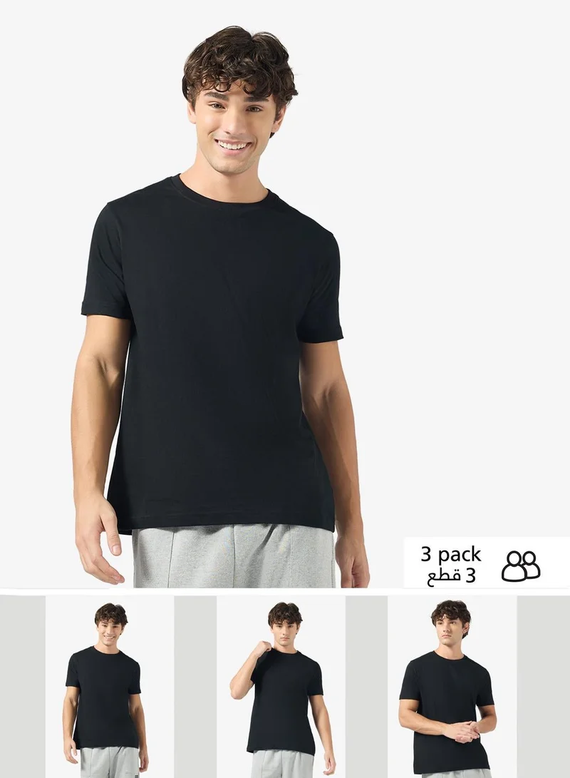 Pack of 3 Round Neck T-Shirt