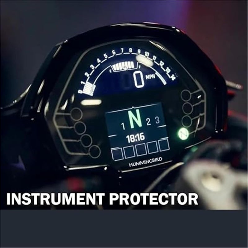 Vuzmode Motorcycle Dashboard Screen Protector for Street Triple 765R - Image 3