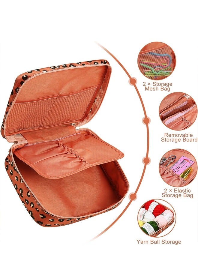 Crochet Kit Beginners, 58PCS Portable Hook Set Multi Size Ergonomic Hooks Travel Knitting with Yarn and Case Gift For Monther Grandmother - Image 2