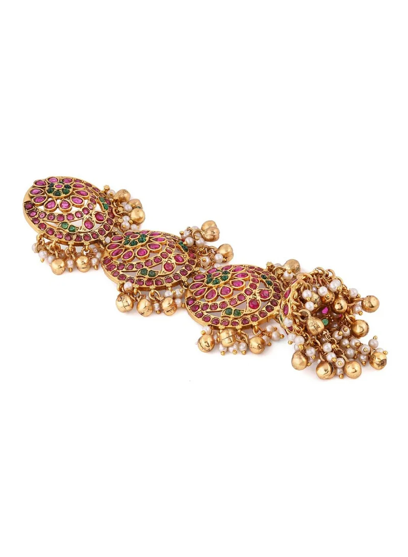 Priyaasi Women Beaded Hair Accessory Set