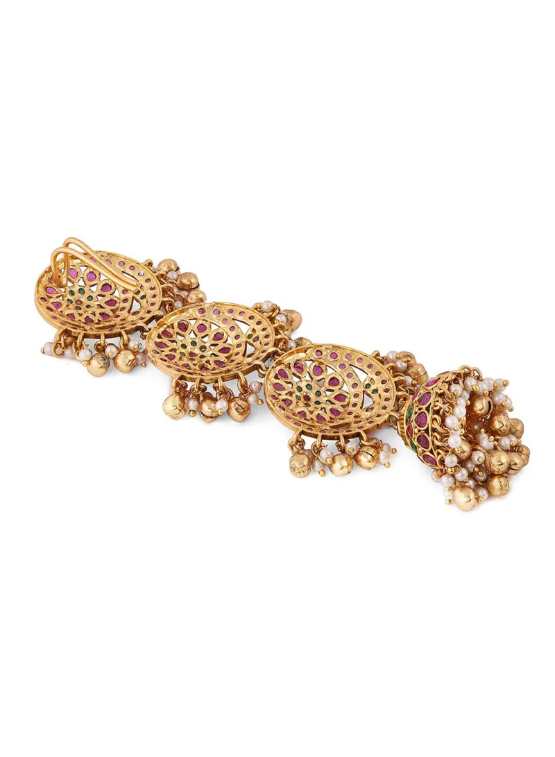 Priyaasi Women Beaded Hair Accessory Set